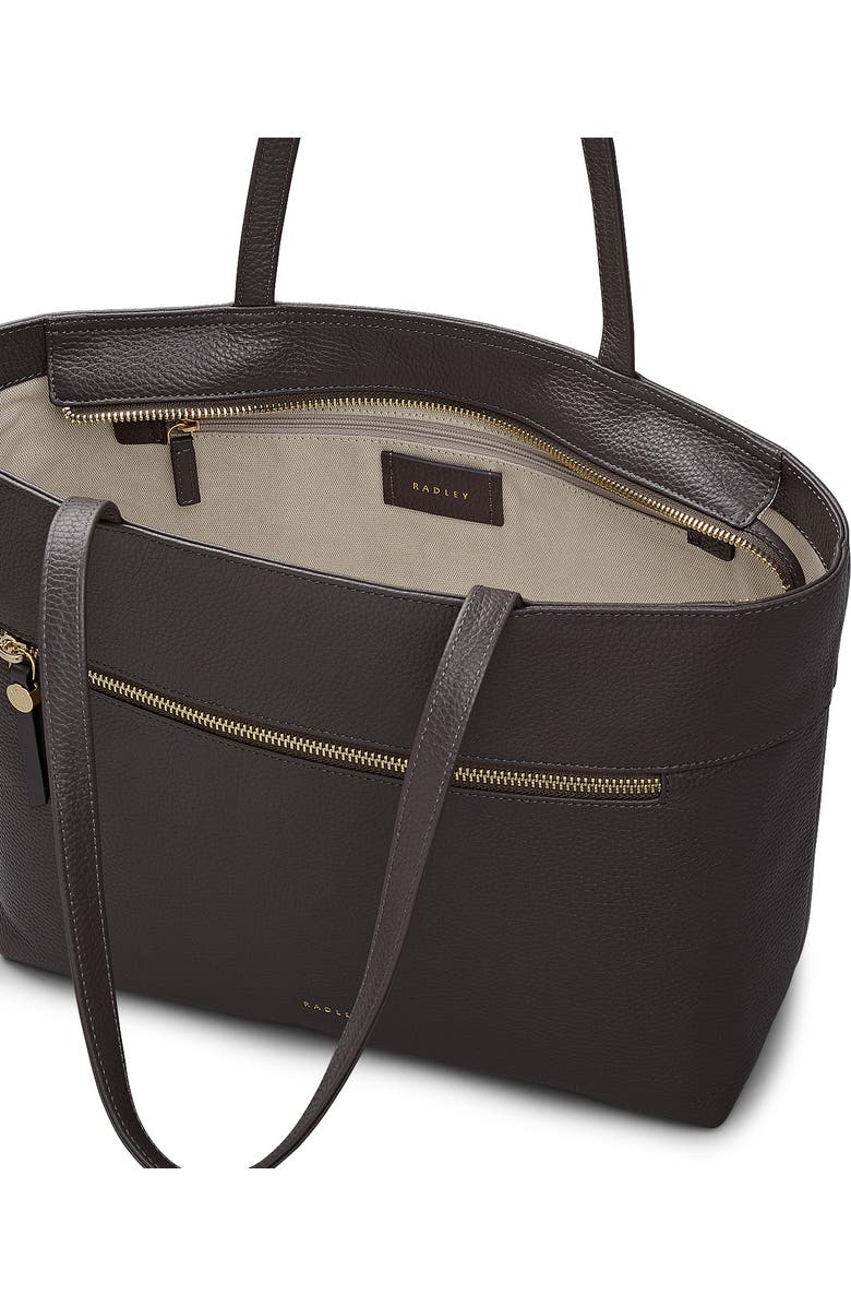 Radley Fountain Road Medium Ziptop Tote Bag, Alternate, color, Thunder