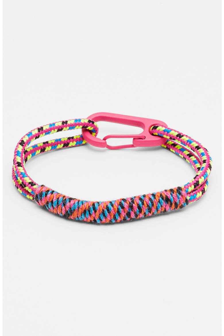 Couture 'Bungee' Bracelet, Main, color, PINK MULTI