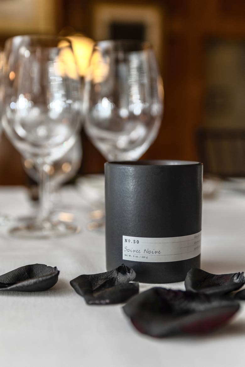No. 50 Soiree Noire Scented Candle, Alternate, color, Black