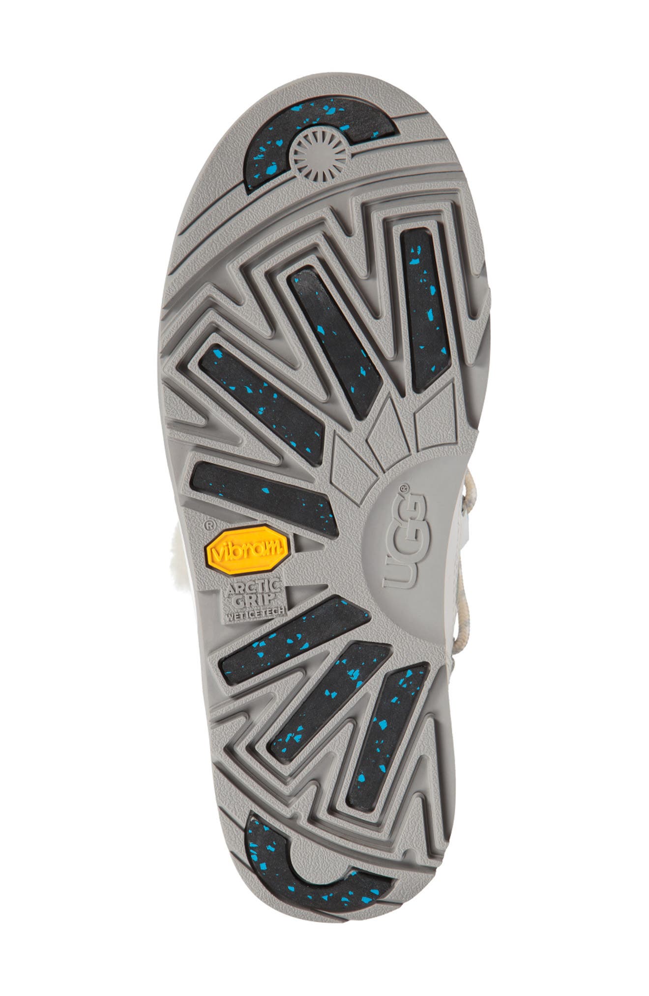 UGG<sup>®</sup> Highland Genuine Shearling Waterproof Bootie, Alternate, color, 