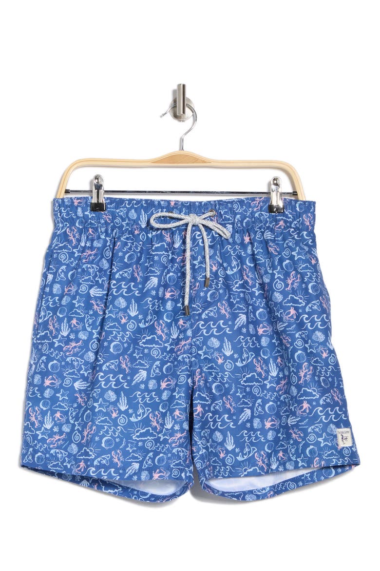 Volley Swim Shorts, Alternate, color, NAVY