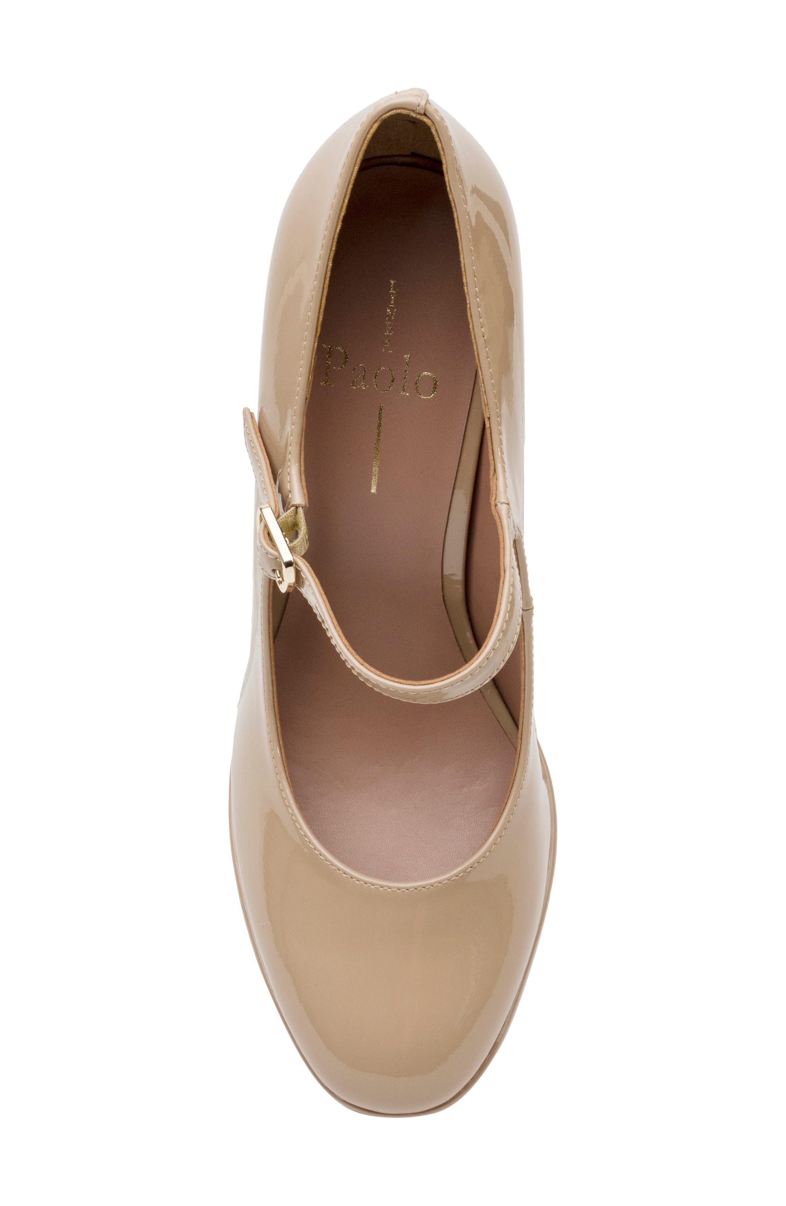 Linea Paolo Isadora Mary Jane Platform Pump, Alternate, color, Maple Sugar