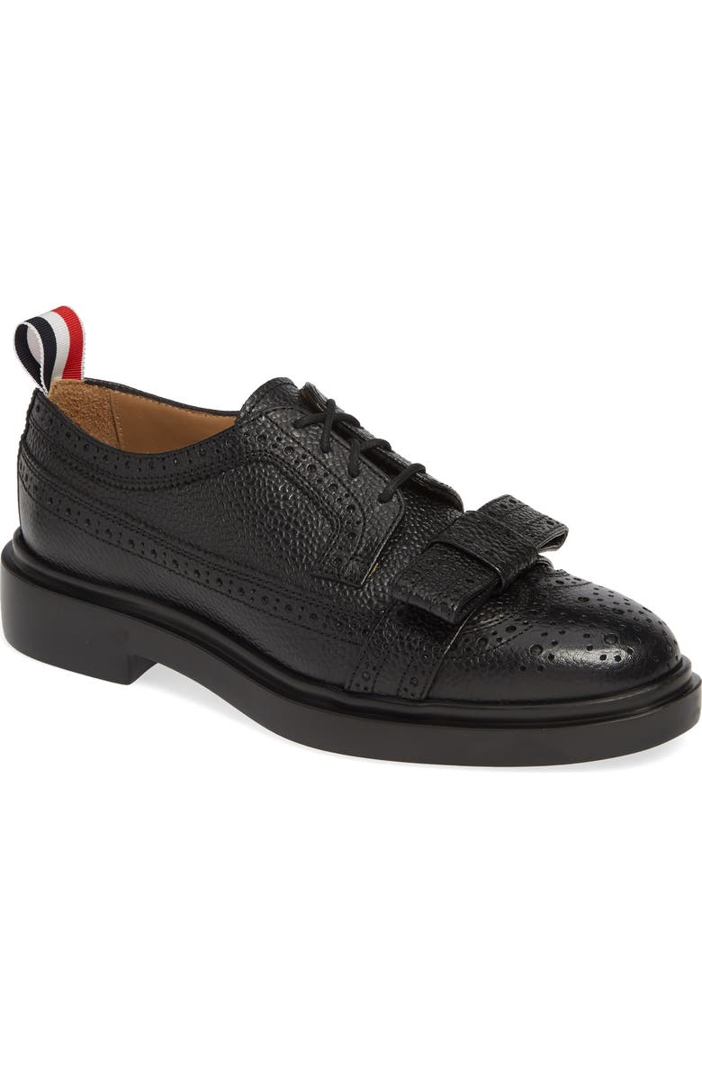 Thom Browne Bow Brogued Oxford, Main, color,