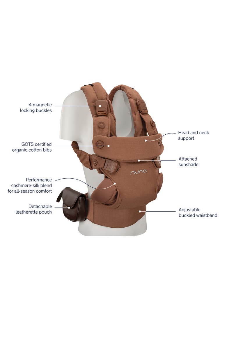 CUDL™ Luxe Clik 4-In-1 Baby Carrier, Alternate, color, SIENNA