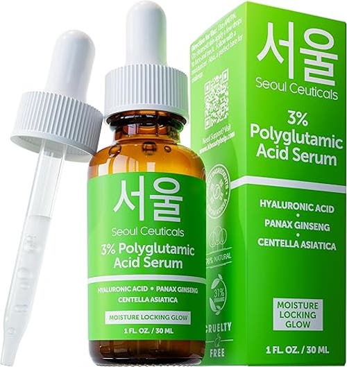 Seoul Ceuticals Korean Skincare 3% Poluglutamic Acid Serum In Transparent