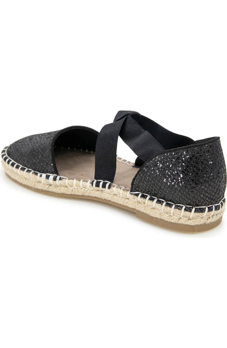 Kenneth Cole Reaction Luna Glitter Espadrille Sandal, Alternate, color,