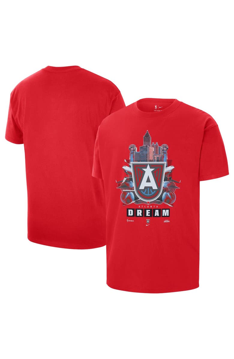 Nike Men's Nike Red Atlanta Dream Original Content Max90 T-Shirt, Main, color, Red