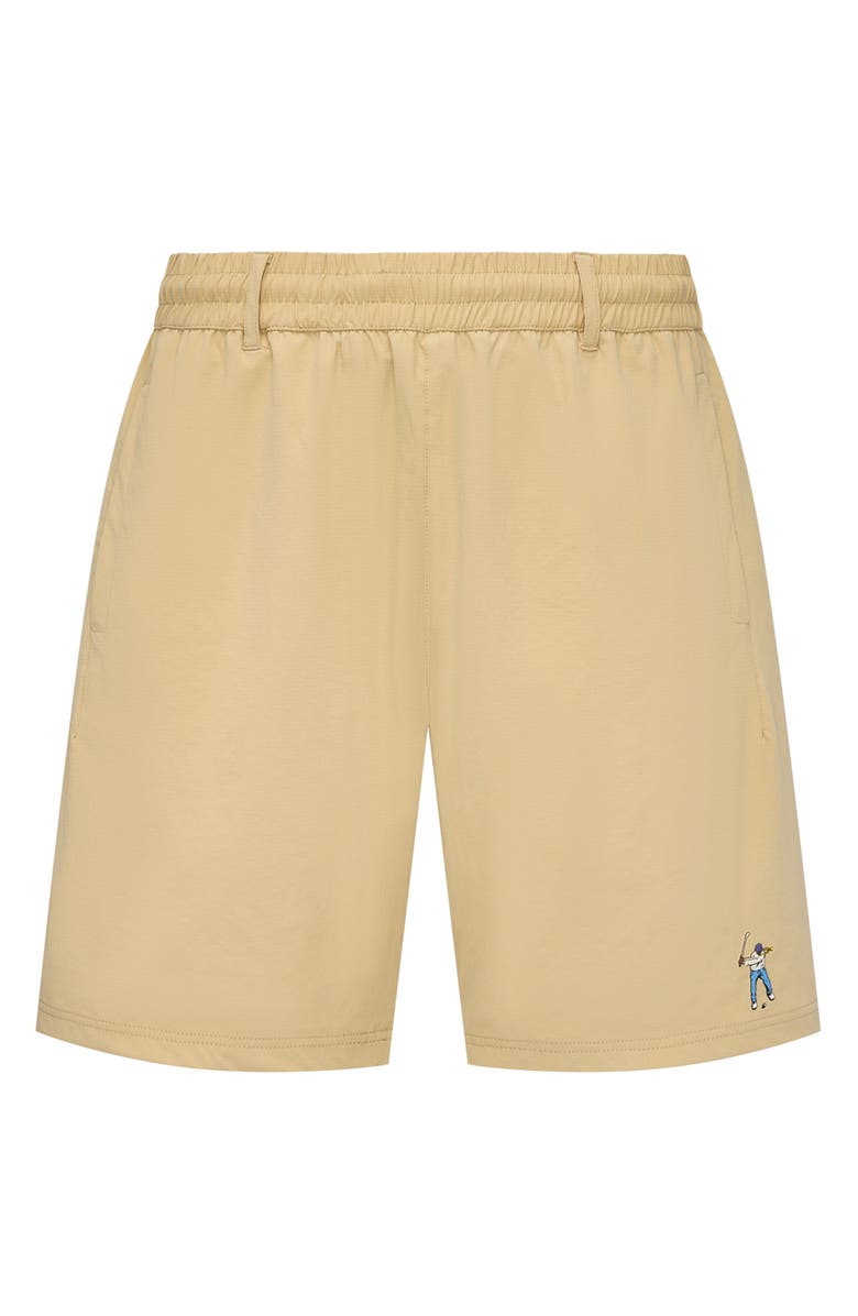 Eastside Golf Drawstring Waist Golf Shorts, Alternate, color, Pale Khaki
