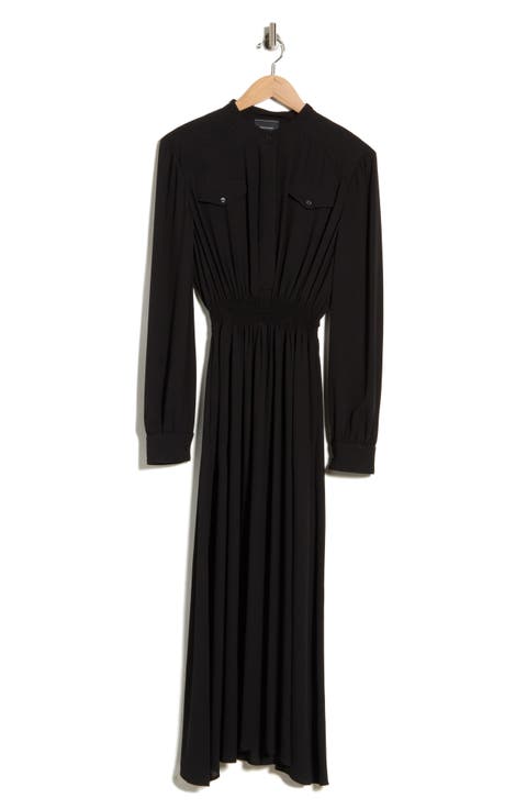 Smocked Waist Maxi Dress