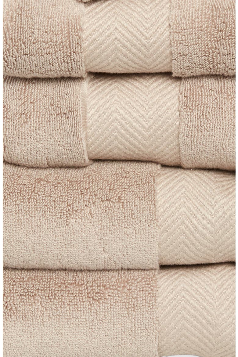 6-Piece Hydrocotton Bath Towel, Hand Towel & Washcloth Set, Alternate, color, GREY SPHERE