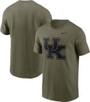 Nike Men's Nike Olive Kentucky Wildcats Primetime Logo Performance T-Shirt