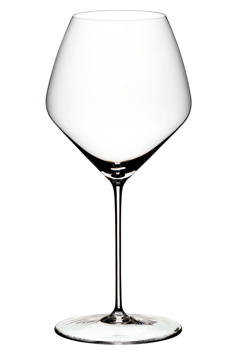Veloce Old World Pinot Noir Wine Glass, Set of 2, Main, color, CLEAR