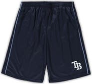 PROFILE Men's Navy Tampa Bay Rays Big & Tall Mesh Shorts