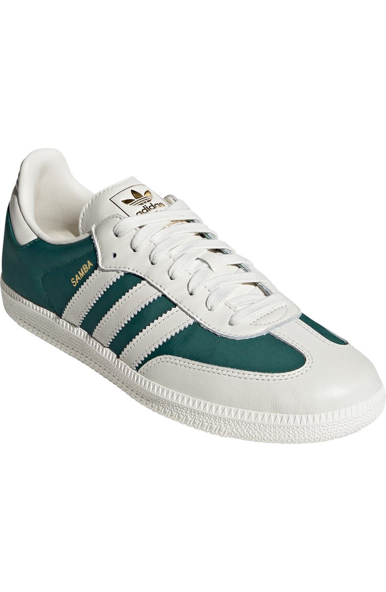adidas Samba OG Sneaker, Main, color, Off White/ Collegiate Green