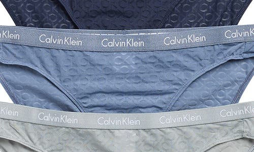 Calvin Klein 3-pack Bikini Briefs In Animal Print