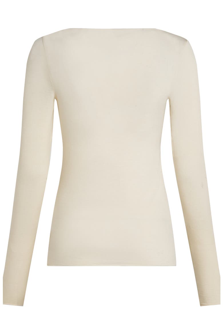 Super Soft Boatneck Shirt With Cashmere, Alternate, color, Whitecap Gray