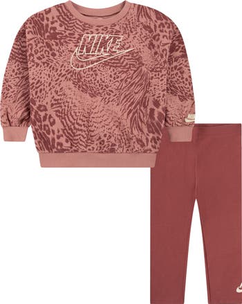 Kids' Home Swoosh Sweatshirt & Sweatpants Set