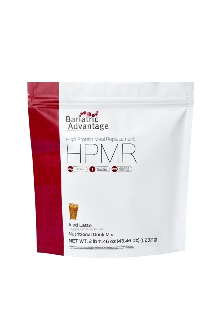 High Protein Meal Replacement Drink Mix Whey Isolate Powder 43.46 oz, Main, color, None