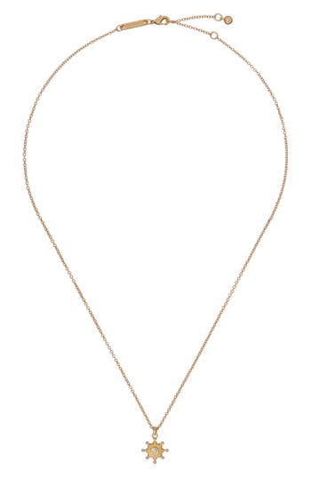 Ted Baker London Celtis Celestial Cubic Zirconia Star Pendant Necklace