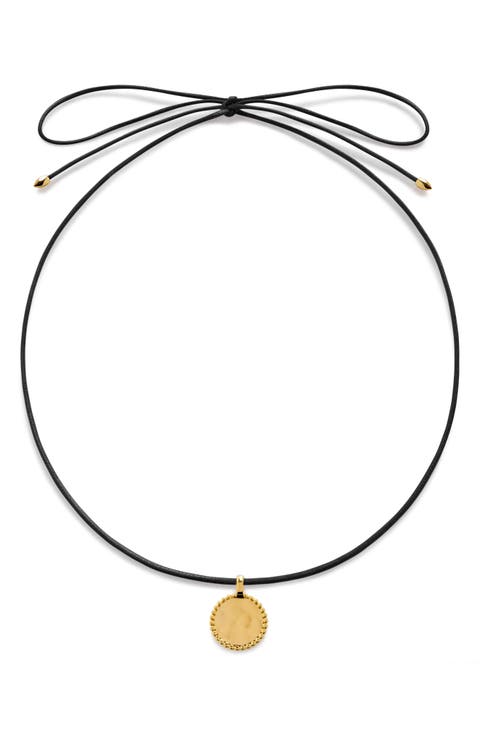 Deia Pendant Cord Necklace