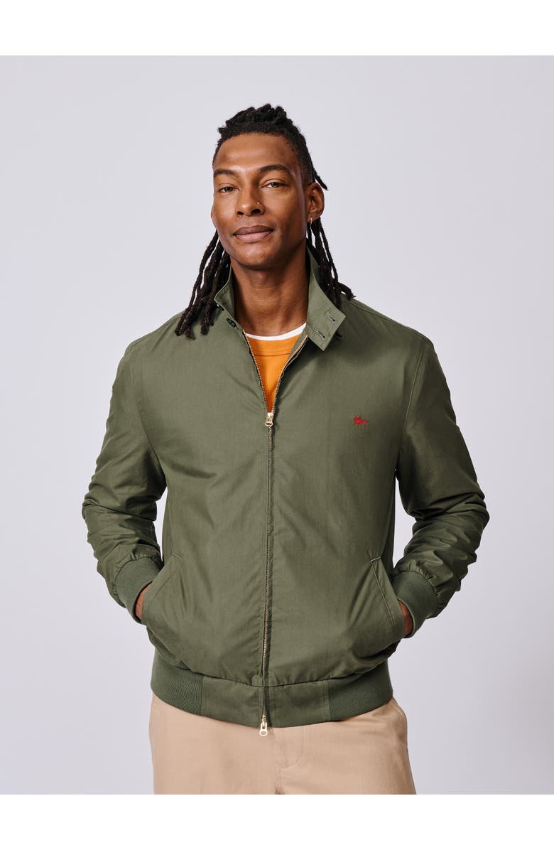 Aubin Authorpe Harrington Bomber Jacket, Alternate, color, Khaki