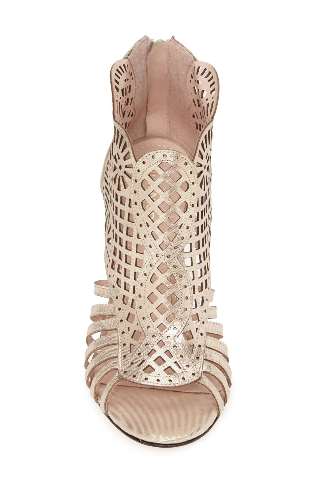 Klub Nico 'Mirelle' Cutout Bootie, Alternate, color, 