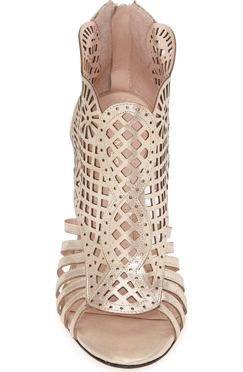 Klub Nico 'Mirelle' Cutout Bootie, Alternate, color,