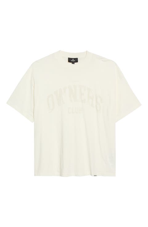 Owners' Club Cotton Logo Graphic T-Shirt