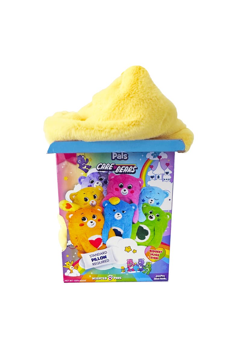 Care Bears Pillow Pocket Pal Funshine Bear, Alternate, color, Multicolored