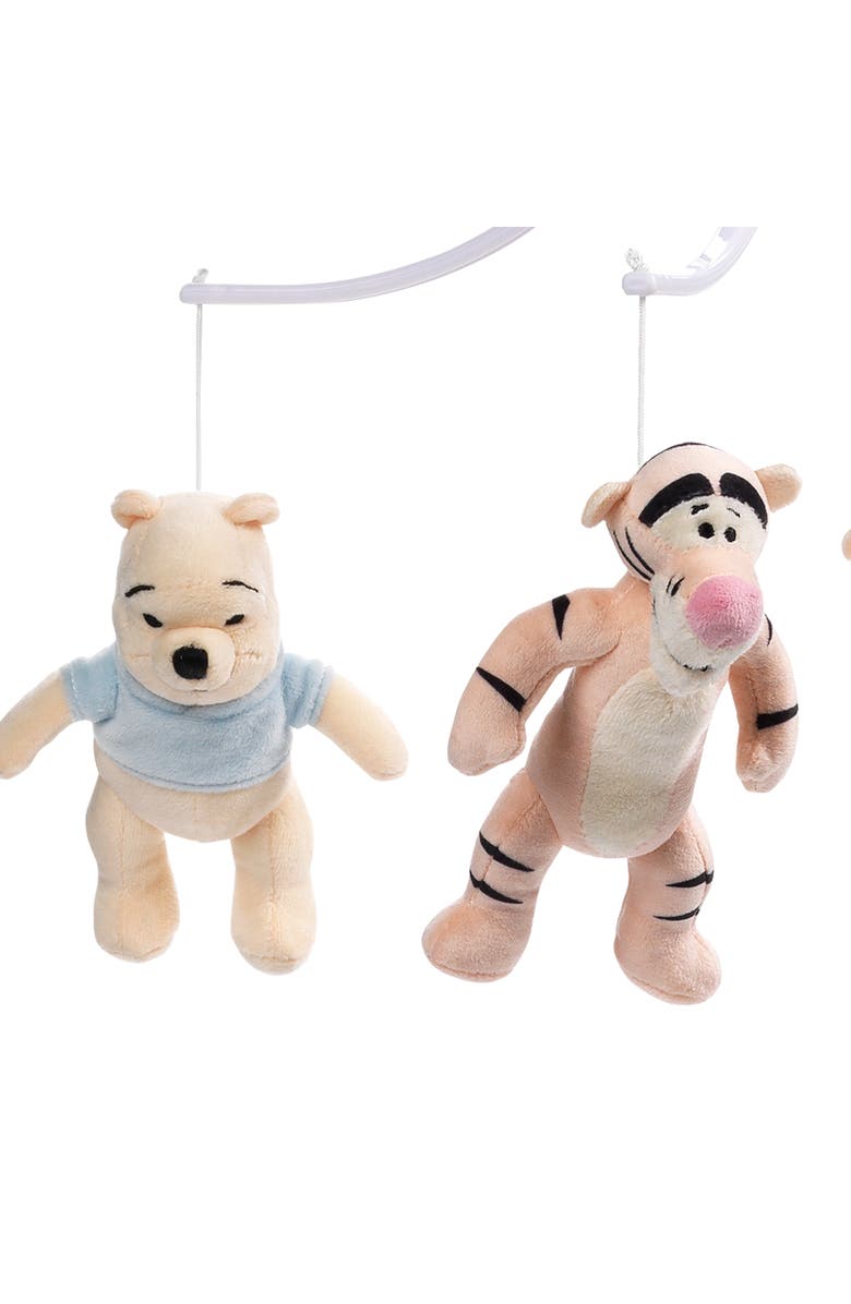 Lambs & Ivy Disney Baby Winnie the Pooh Hugs Musical Baby Crib Mobile Soother, Alternate, color, Multicolor