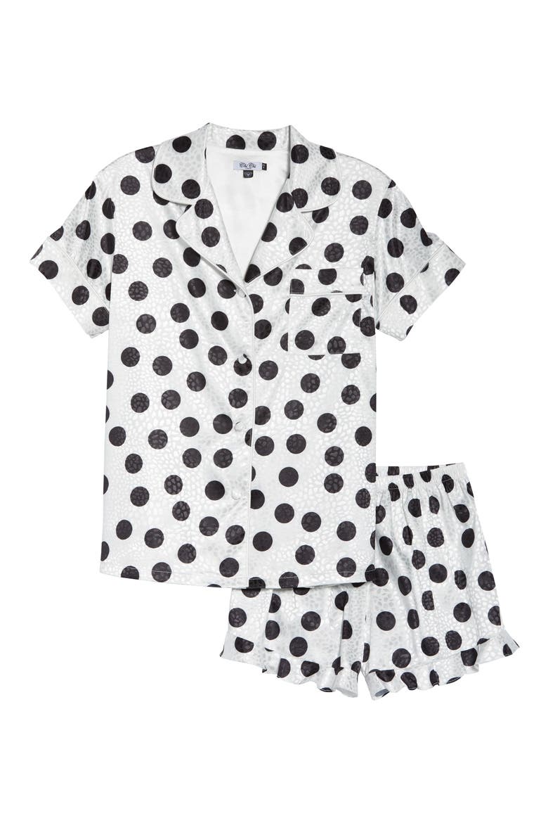 Eliana Pajama Set, Alternate, color, WHITE