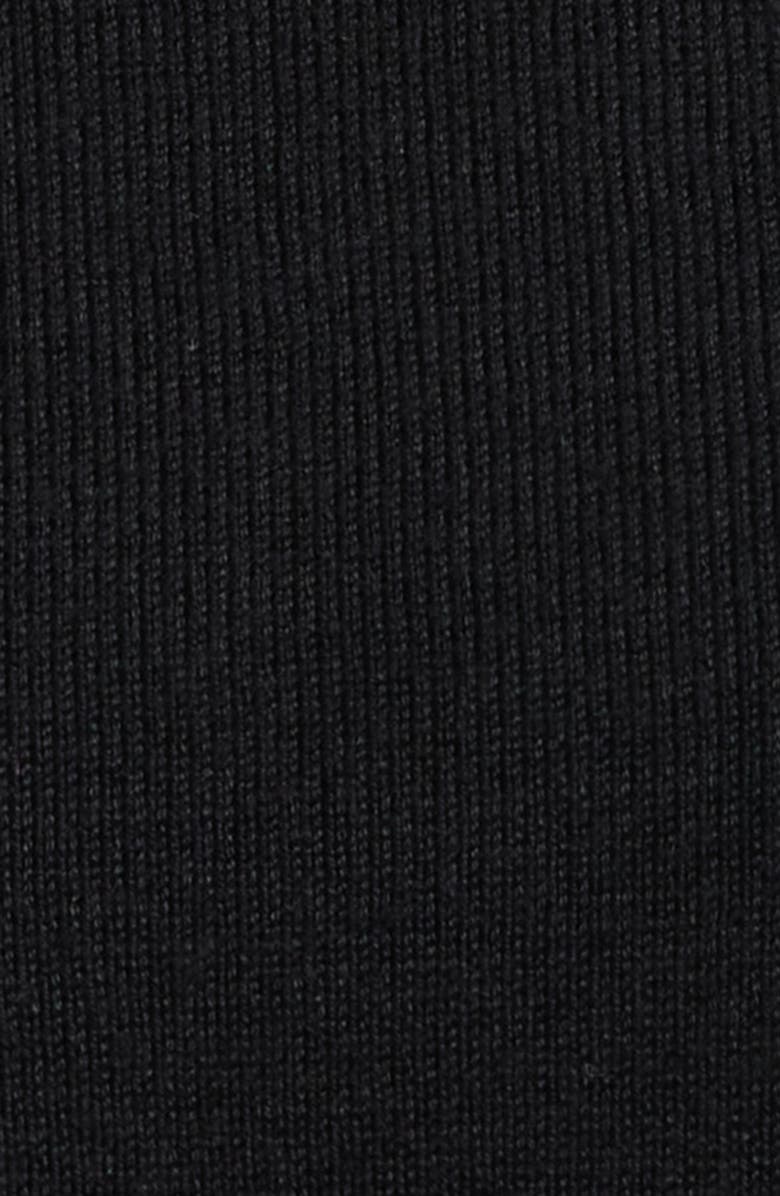 Anne Klein Feather Cuff Long Sleeve Knit Top, Alternate, color, 