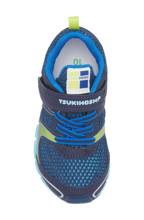 Tsukihoshi Velocity Washable Sneaker In Navy/sky
