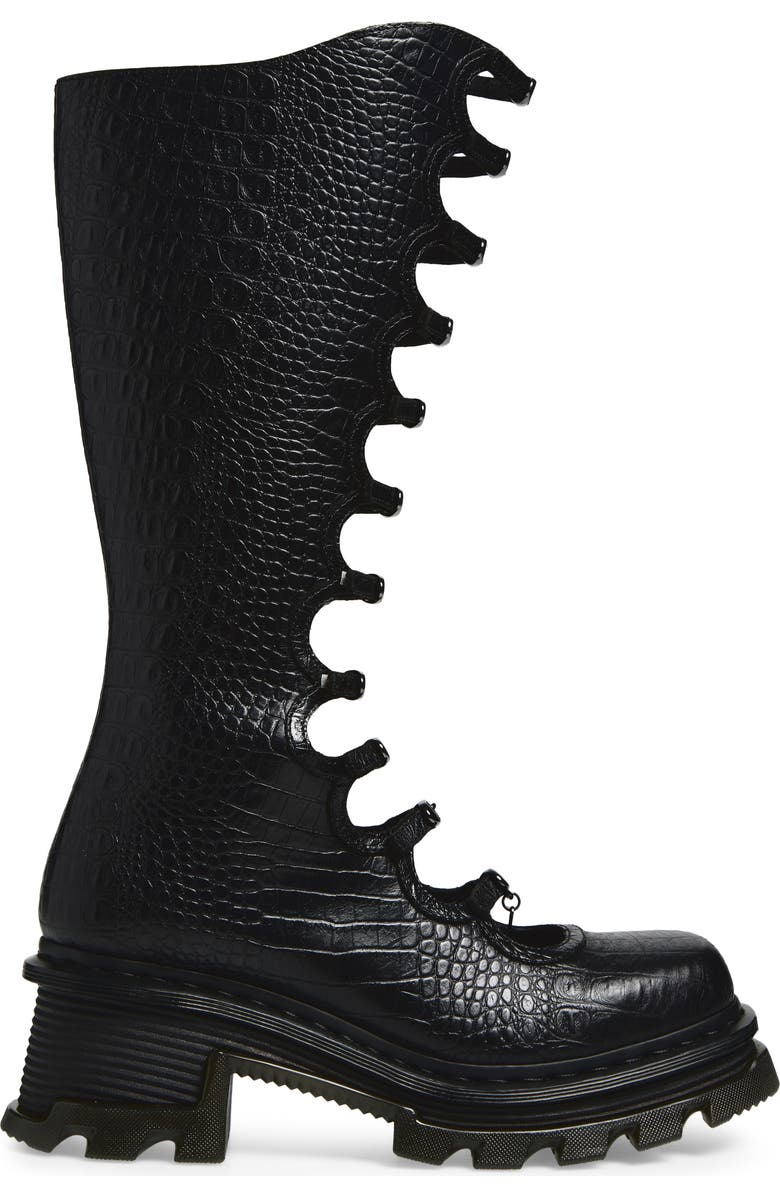 Dr. Martens x Marc Jacobs Kiki Cutout Lug Boot, Alternate, color,