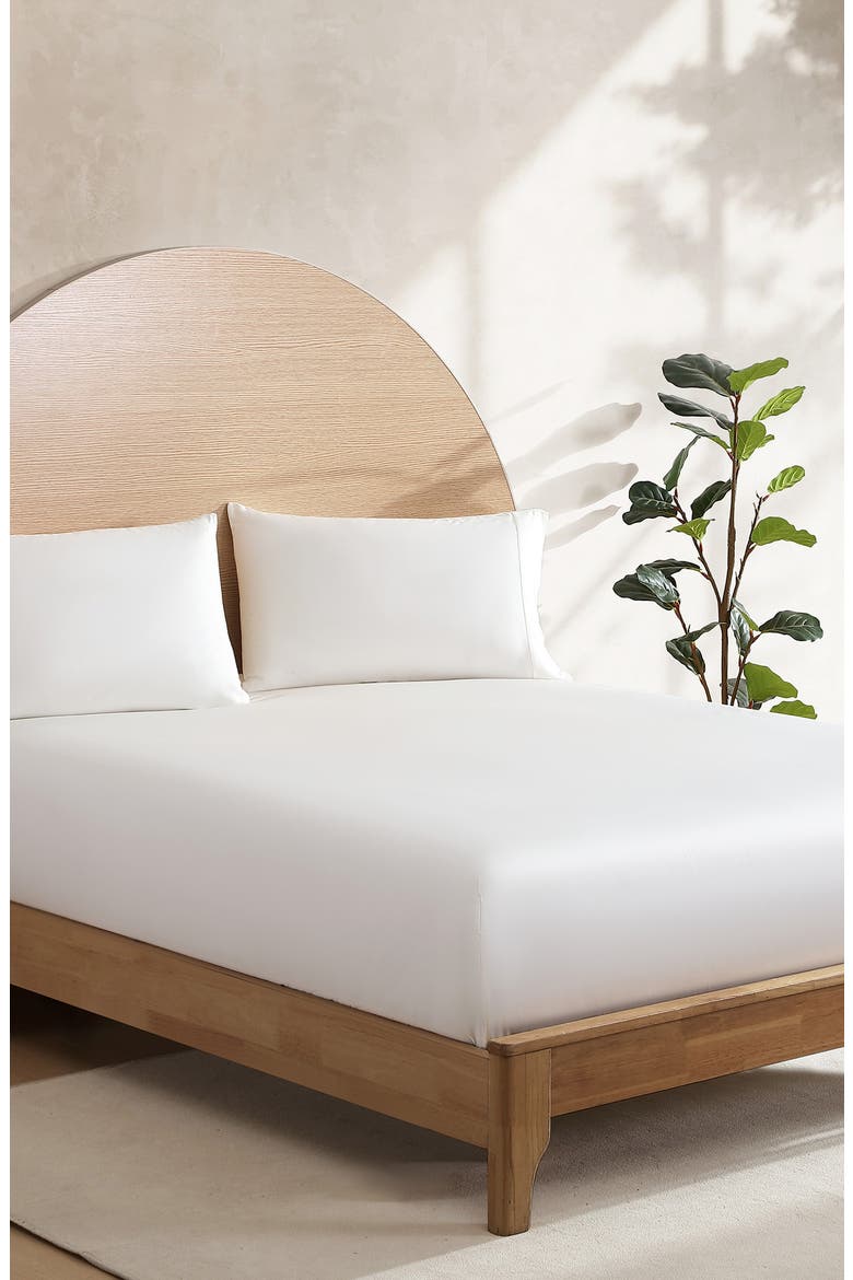 Set of 2 Pillowcases, Alternate, color, OFF WHITE