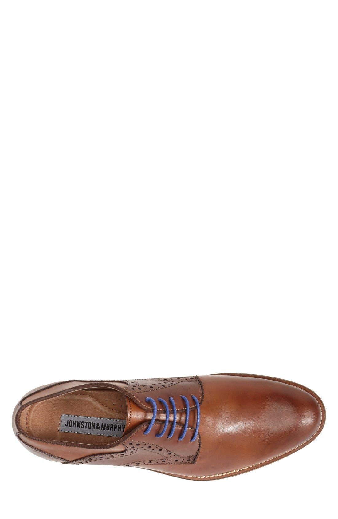 Conard Saddle Shoe, Alternate, color, TAN/ DARK BROWN