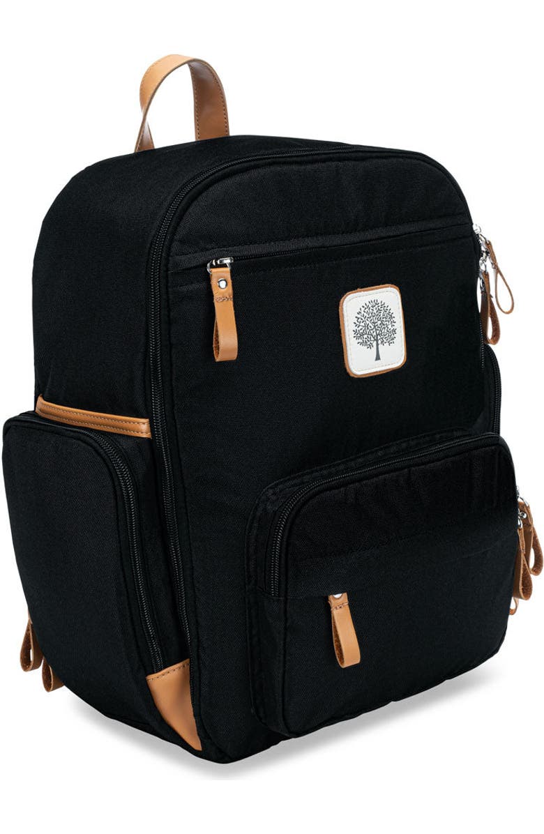 Parker Baby Co. Birch Bag Mini Diaper Backpack, Alternate, color, Black
