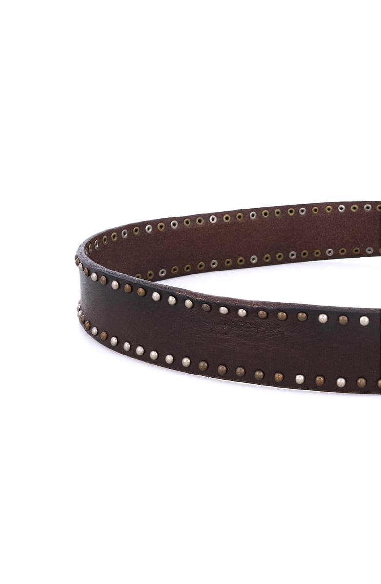 Bed Stu Staple Belt, Alternate, color, Dark Brown