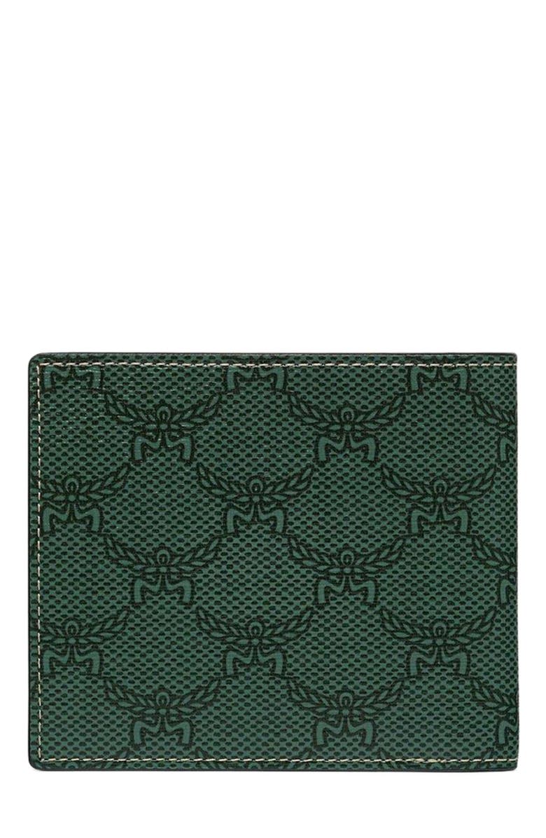 MCM Himmel Bifold Wallet with Coin Pocket in Lauretos, Alternate, color, 