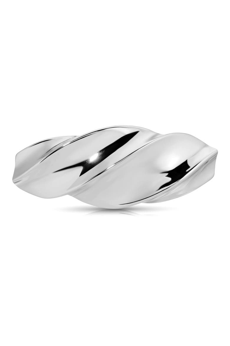 Twist Barrette, Main, color, SILVER