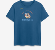 Nike Women's Nike Blue Milwaukee Brewers 2026 City Connect Arch T-Shirt