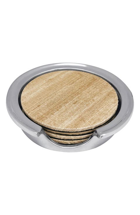 5-Pack Textured Signature Coasters