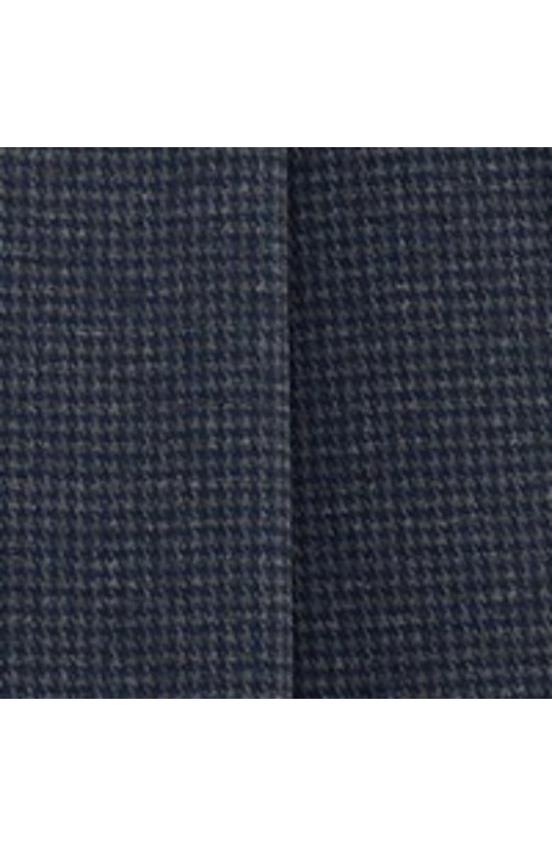 Hush Taylor Check Wide Leg Jersey Pants, Alternate, color, Dark Charcoal