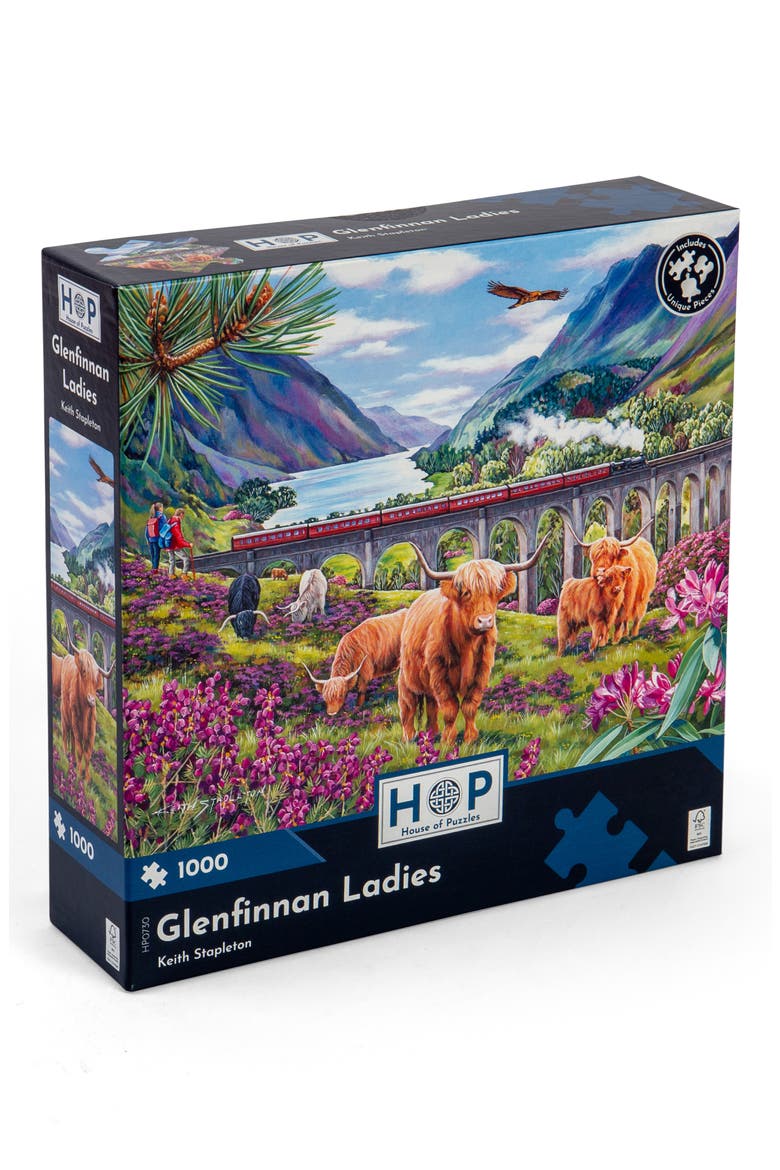 Glennfinnan Ladies 1000-Piece Jigsaw Puzzle, Main, color, NONE