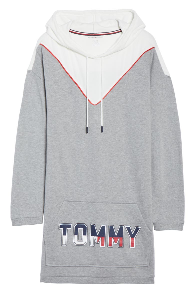 Oversize Hoodie Sweatshirt, Alternate, color, HEATHER GRAY