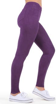 MeMoi Microsuede Leggings