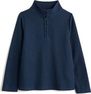 Seasalt Cornwall Last Boat Organic Cotton Half Placket Sweatshirt