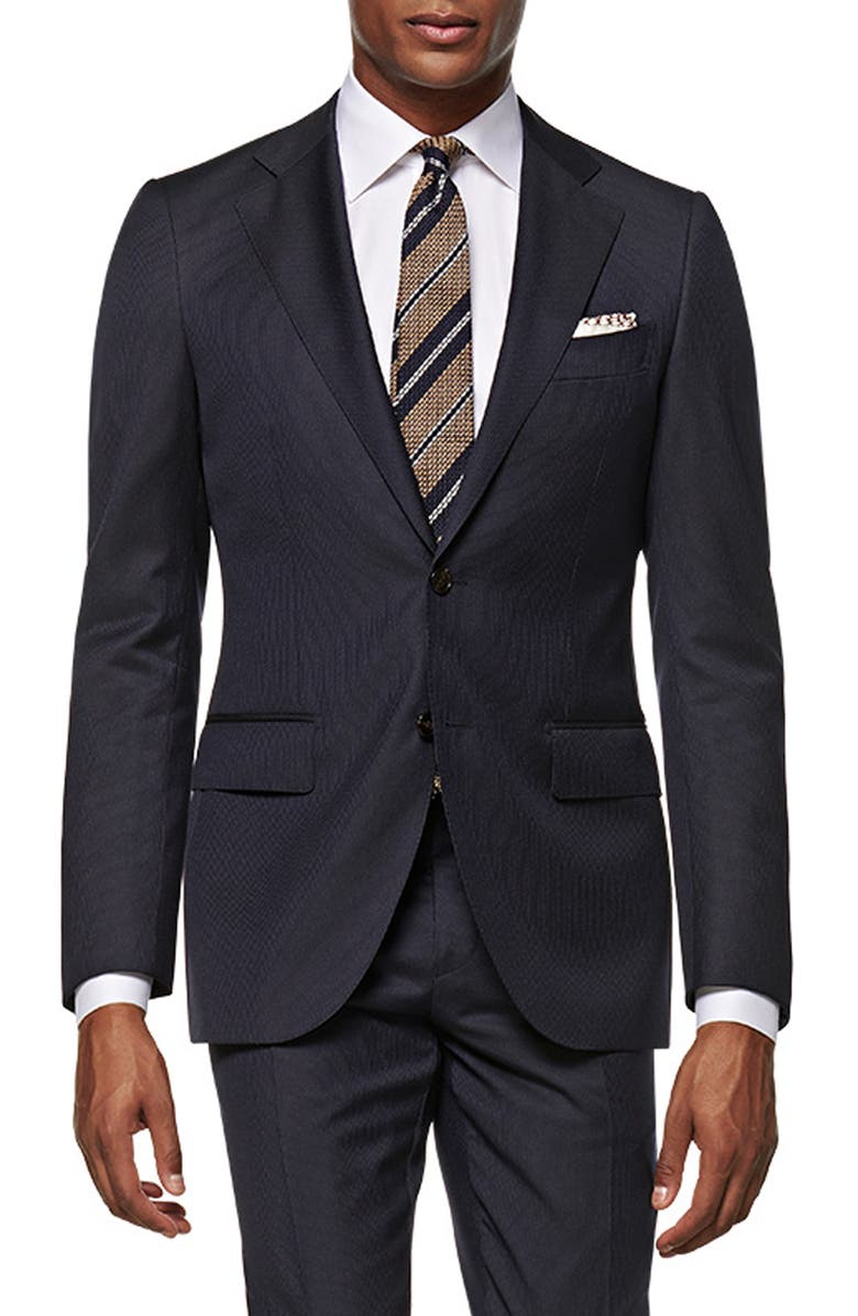 Suitsupply Stripe Wool Suit, Main, color,