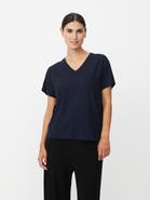 Masai Copenhagen Mabadu V-Neck Draped T-Shirt