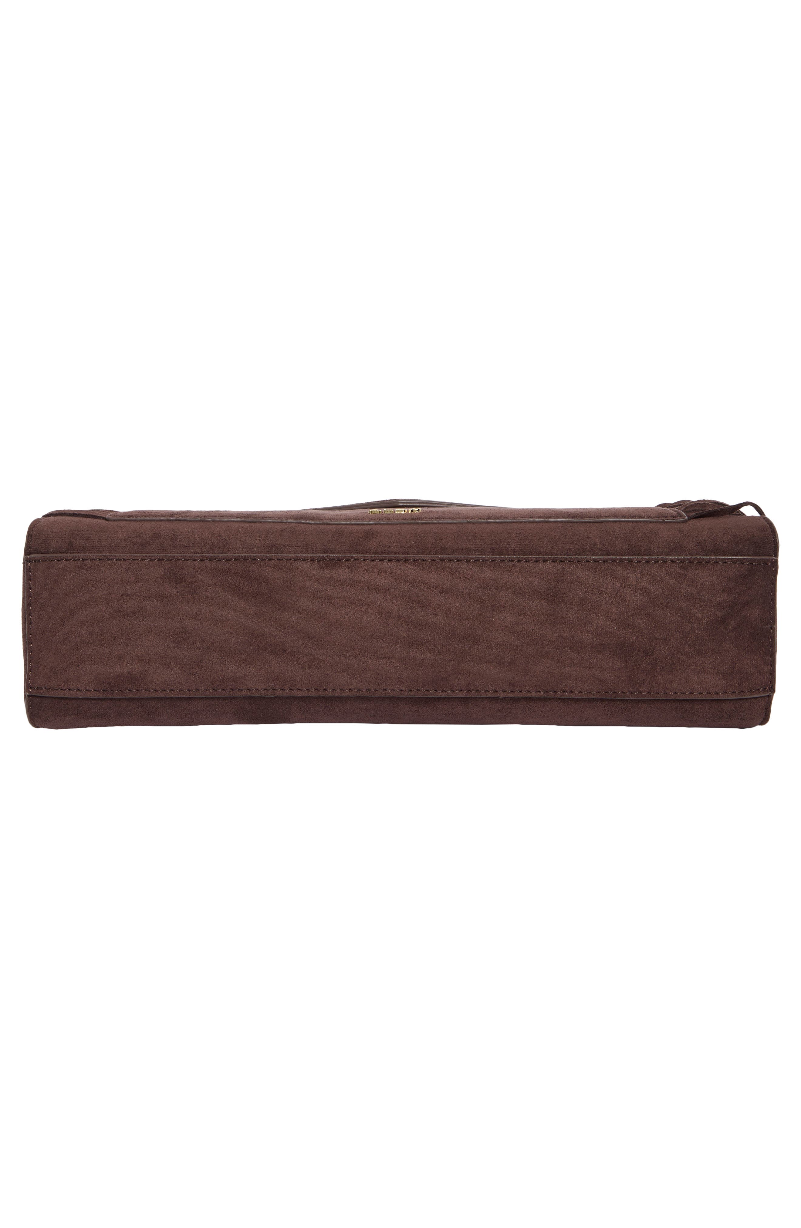 Barlowe Fringe Shoulder Bag, Alternate, color, BROWN